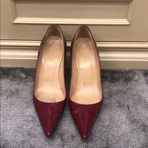 Christian Louboutin Red Patent Leather Pump